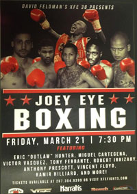 Eric Hunter vs. Yenifel Vicente March 21